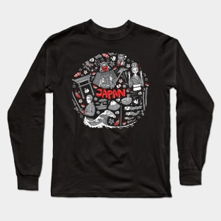 japan culture theme Long Sleeve T-Shirt